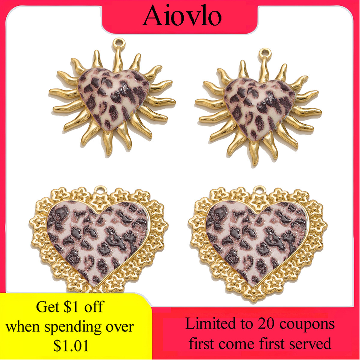 Vintage Fashion Stores - 1-2PCS Aksesoris Liontin Vintage Stainless Steel