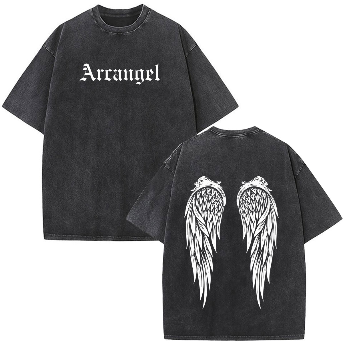 Vintage Fashion La - Kaos Oblong Arcangel La 8va Maravilla