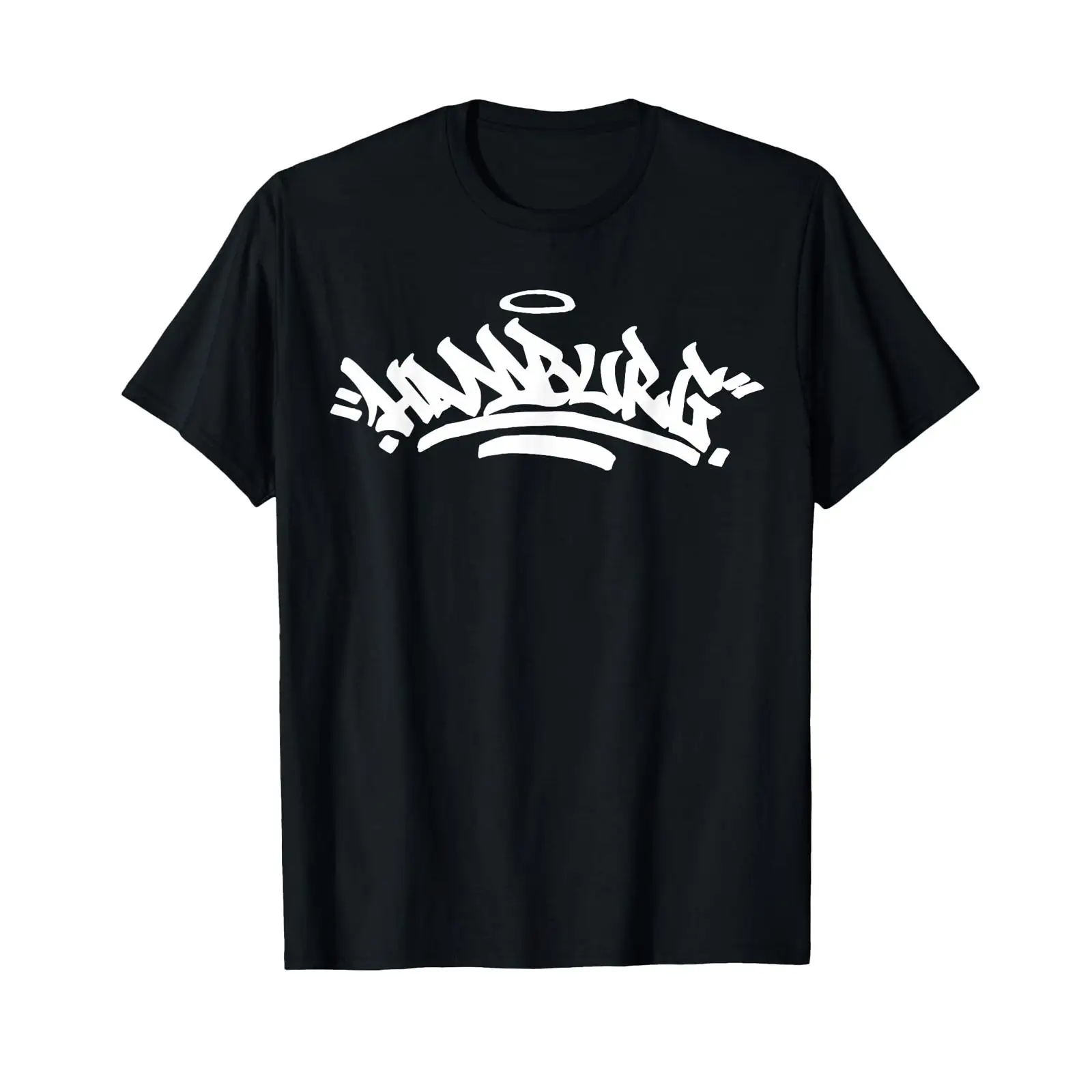 Vintage Fashion Hamburg - Kaos Hip Hop Jerman bergaya Grafiti