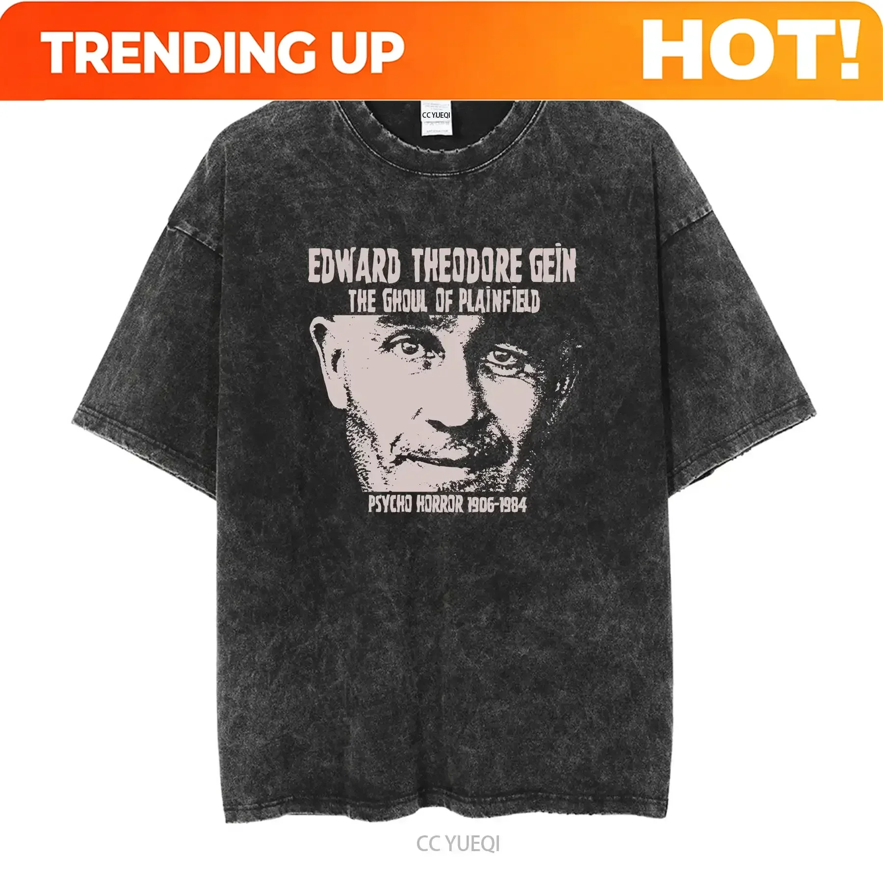 Vintage Fashion Jersey - Kaos Kustomisasi ED GEIN The Ghoul