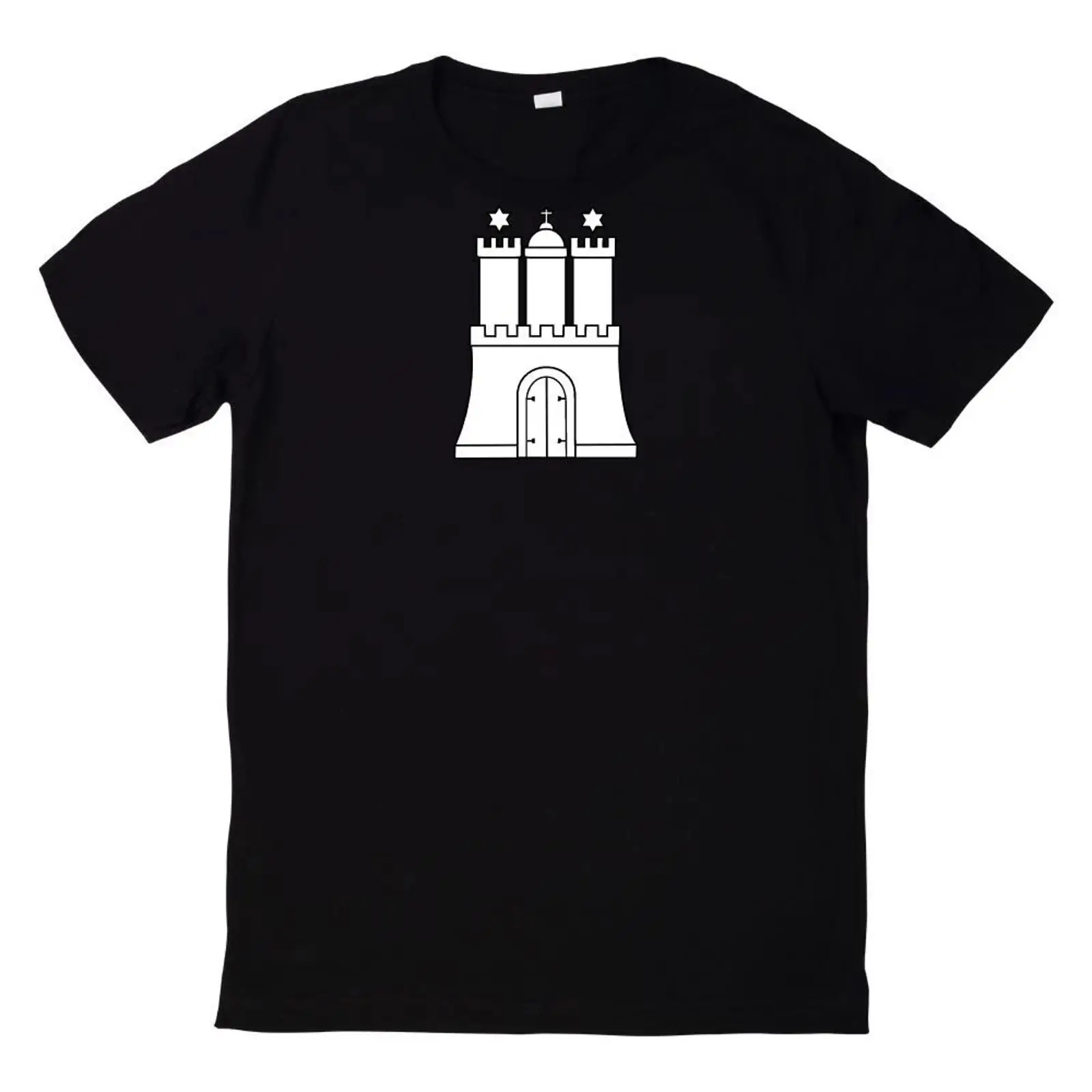 Vintage Fashion Hamburg - Kaos Hamburg Hamburger Wappen Souvenir Hadiah
