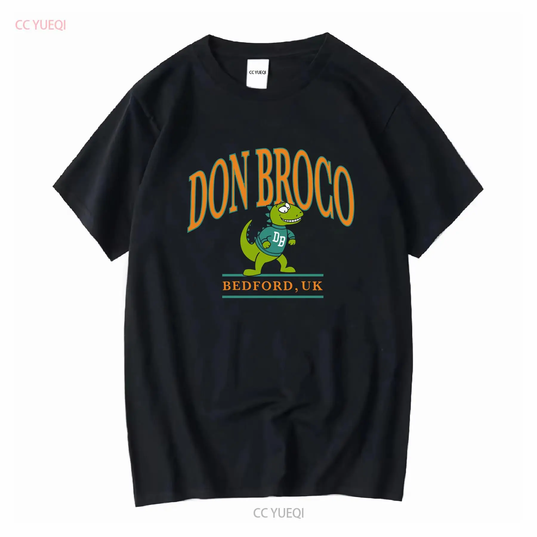 Vintage Fashion Jersey - Kaus Dinosaurus Don Broco Bedford Grafis