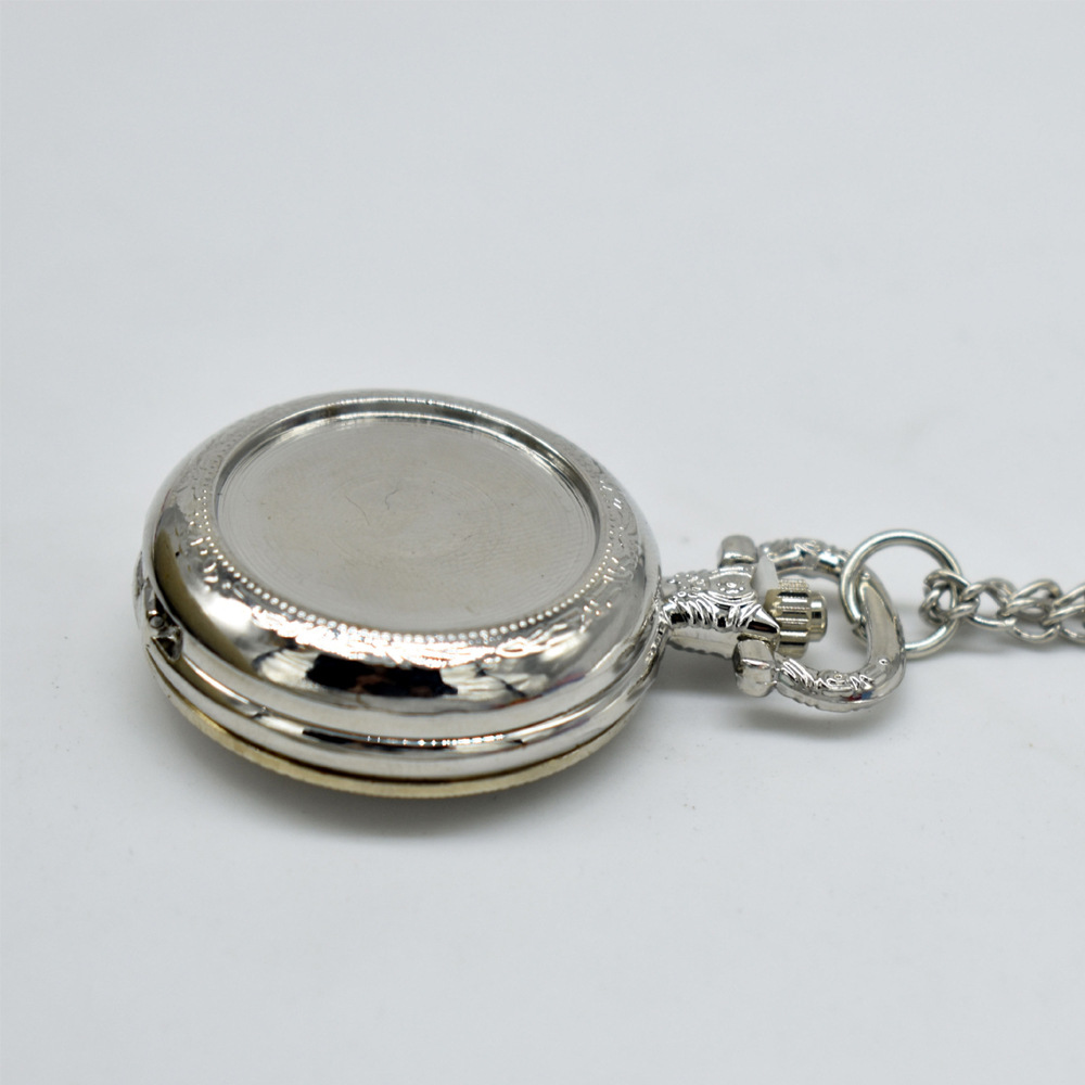 Kalung Liontin Jam Saku Logam  - Vintage Fashion Stores ulasan dan harga