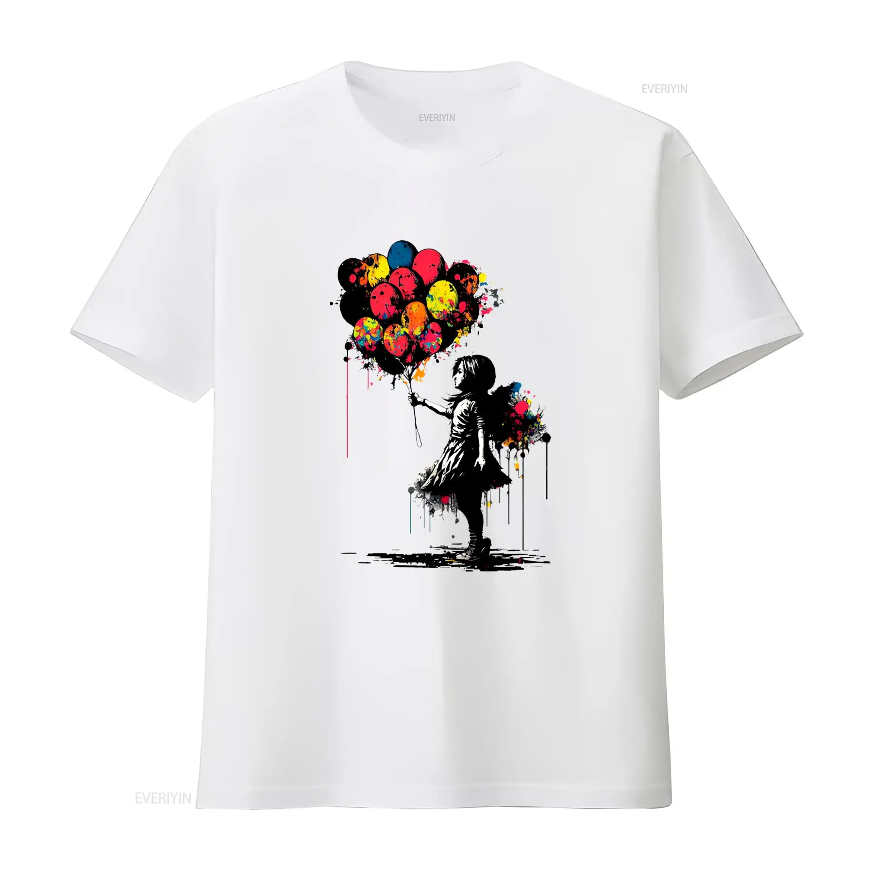 Kaos Banksy Peace Balloon Girl - Vintage Fashion Jersey ulasan dan harga