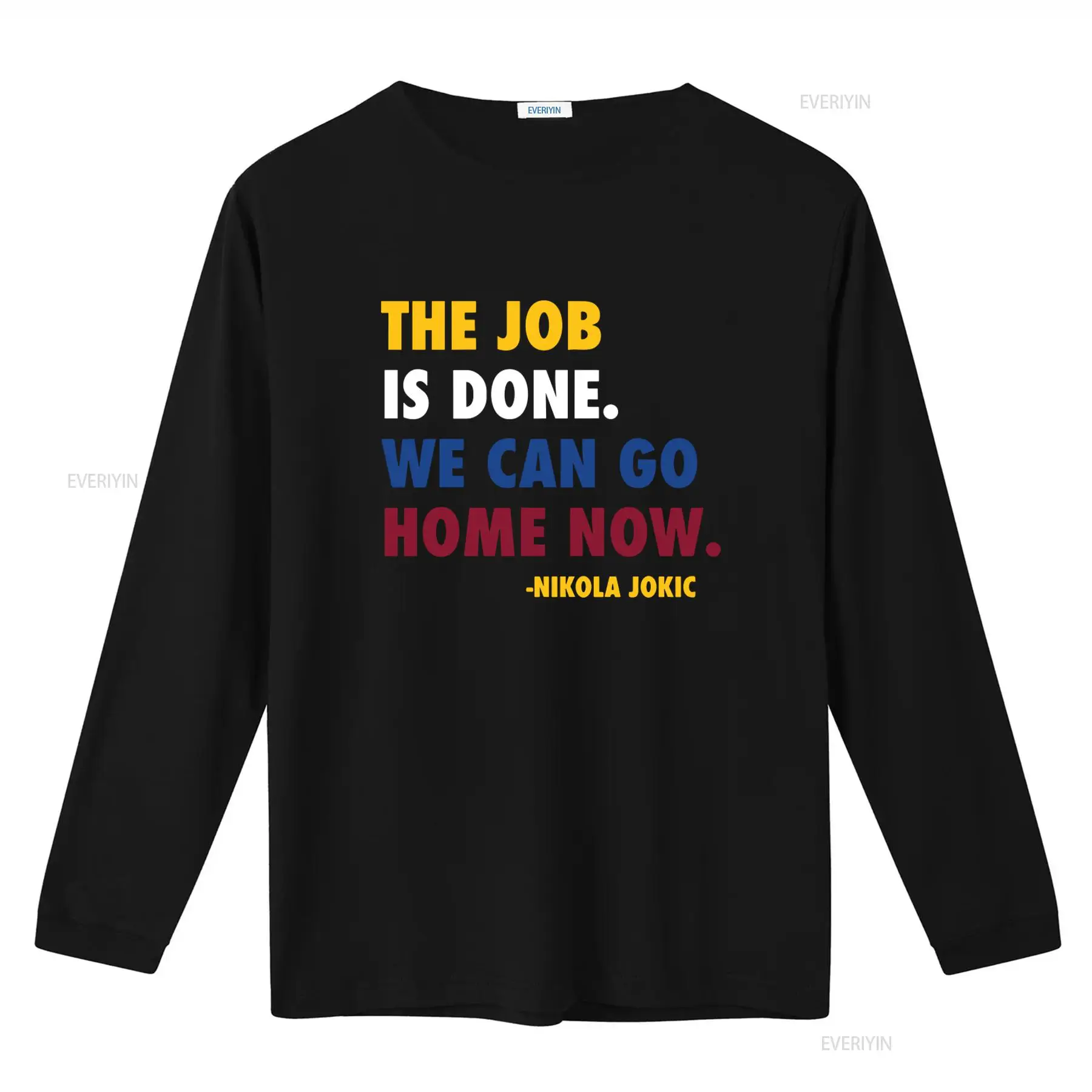 Kaos Kutipan Nikola Jokic 'Job - Vintage Fashion Quotes ulasan dan harga