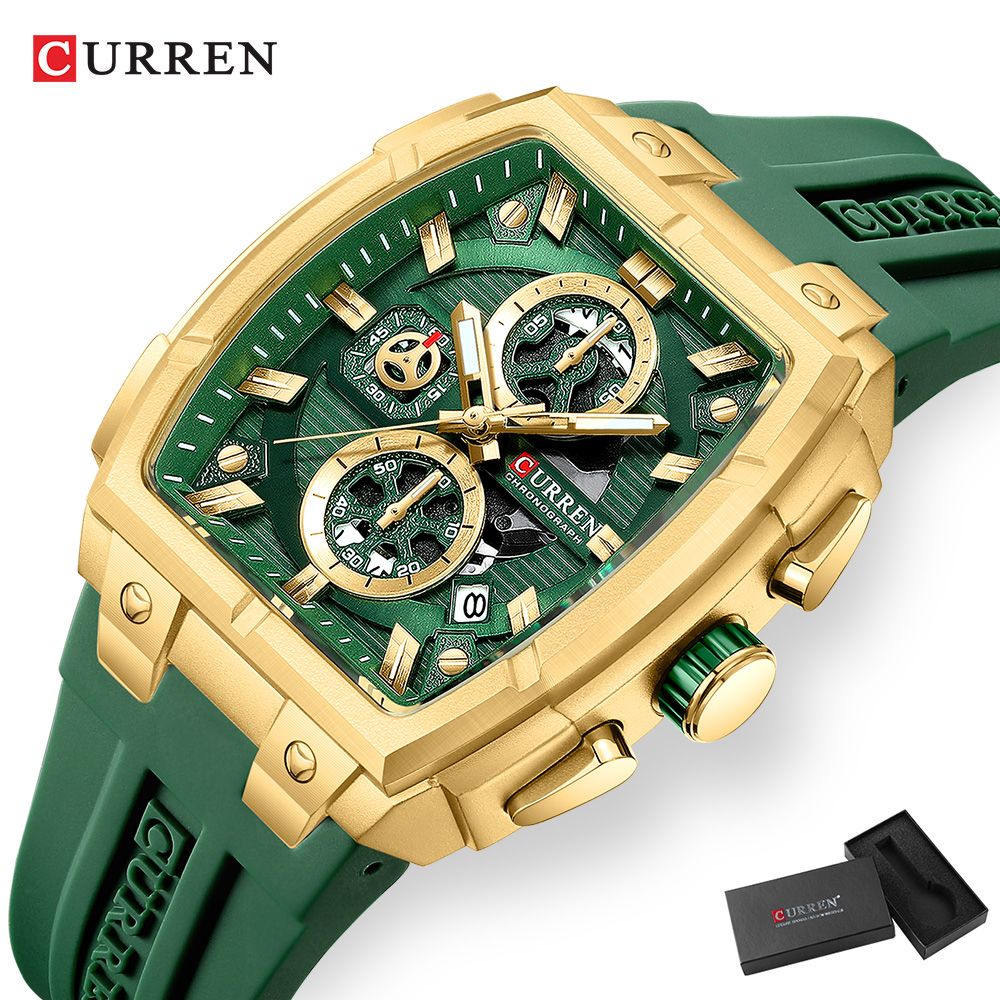 Jam Tangan Mewah Vintage CURRE - Vintage Fashion Enthusiasts ulasan dan harga