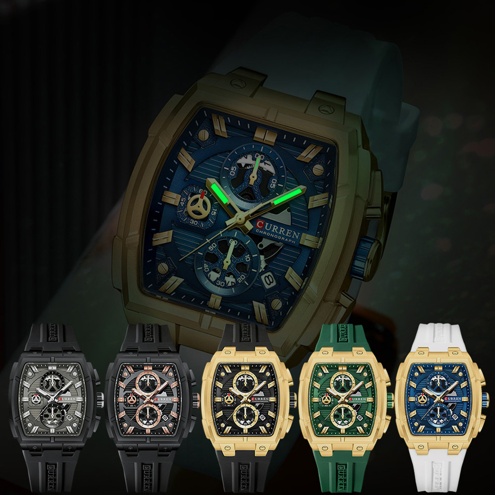 Jam Tangan Mewah Vintage CURRE - Vintage Fashion Enthusiasts ulasan dan harga