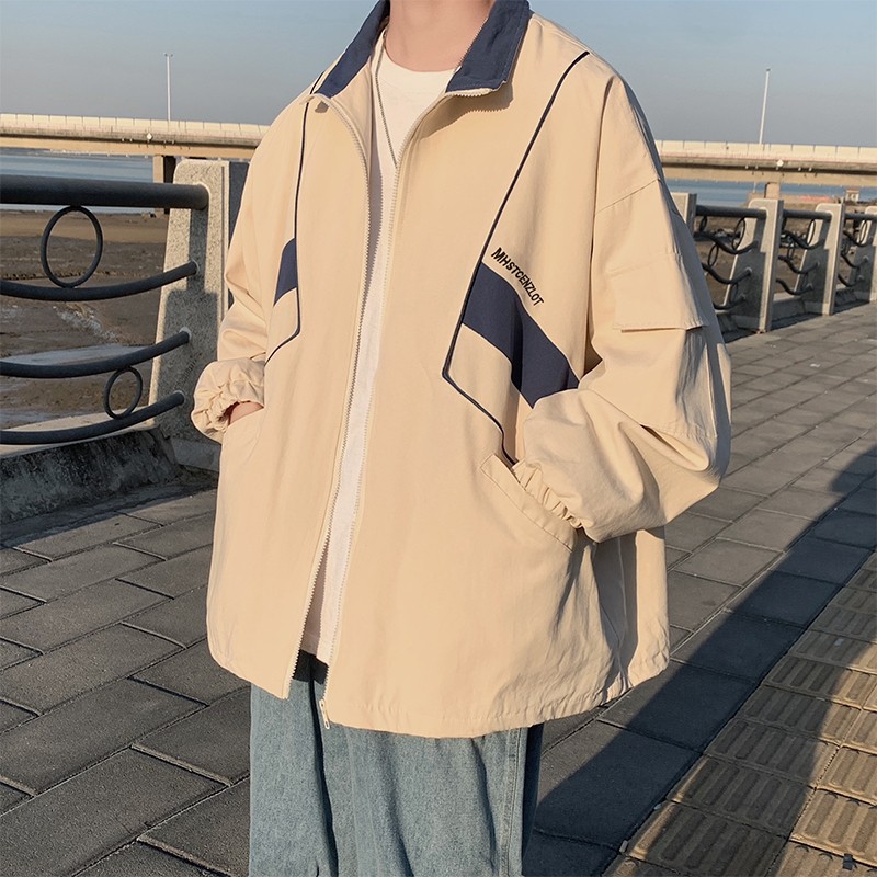 Jaket penahan angin Amerika Pr - Vintage Windbreaker Nylon ulasan dan harga