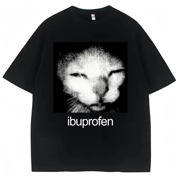 Kaos Grafis Meme Kucing Ibupro - Vintage Fashion Jersey ulasan dan harga