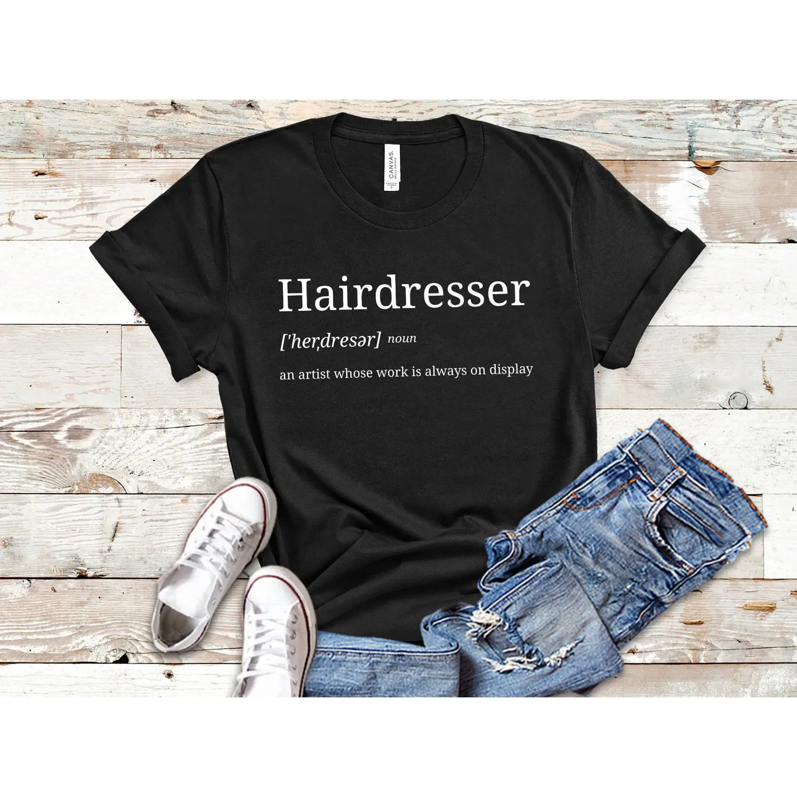 Kaos Penata Rambut Hairdresser - Vintage Fashion Quotes ulasan dan harga