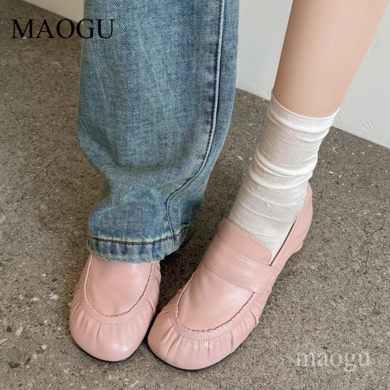 Sepatu Kulit Lembut Wanita Mod - Vintage Fashion Online ulasan dan harga
