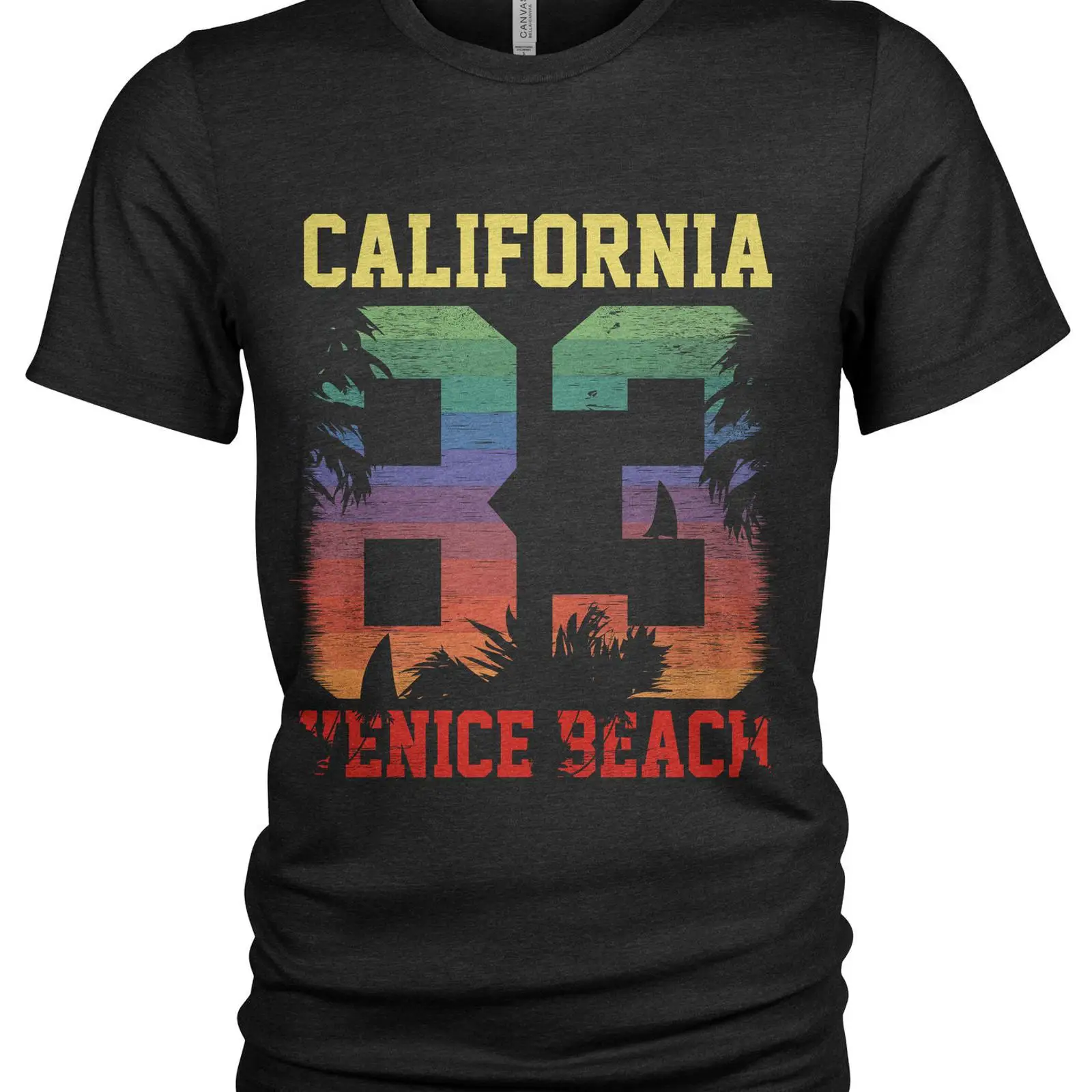 Kaos Musim Panas Venice Beach  - Vintage Fashion La ulasan dan harga