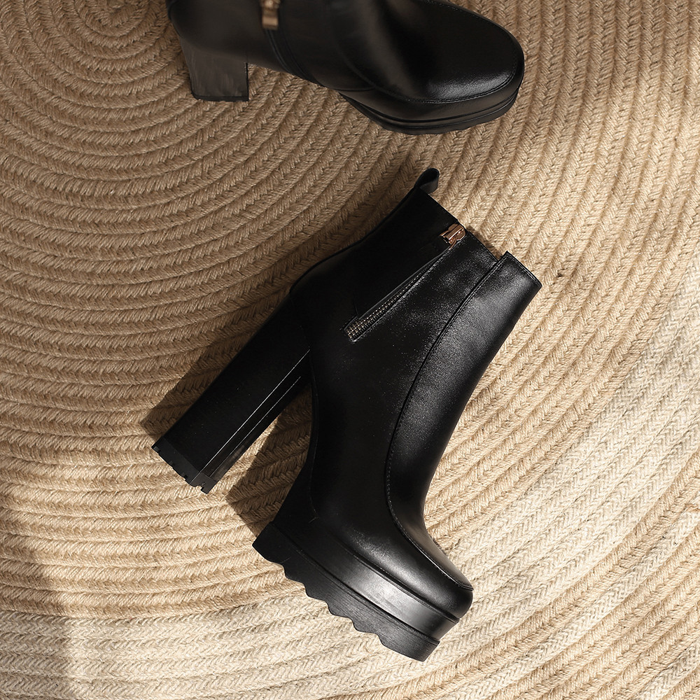 Aucegi Sepatu Bot Pergelangan  - Vintage Fashion Dresses ulasan dan harga