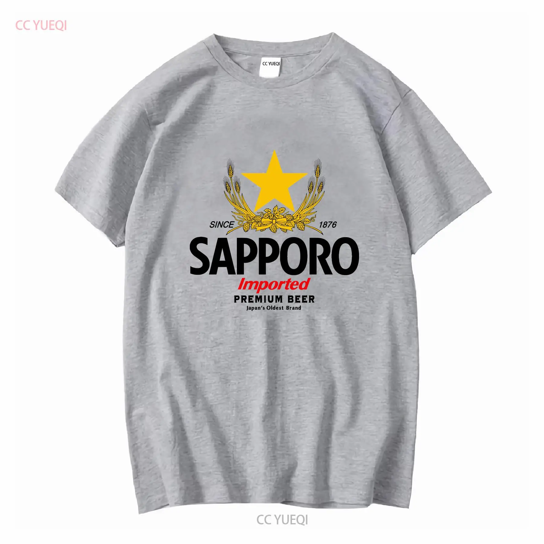 SAPPORO Kaus Bir Jepang Pabrik - Vintage Fashion Jersey ulasan dan harga