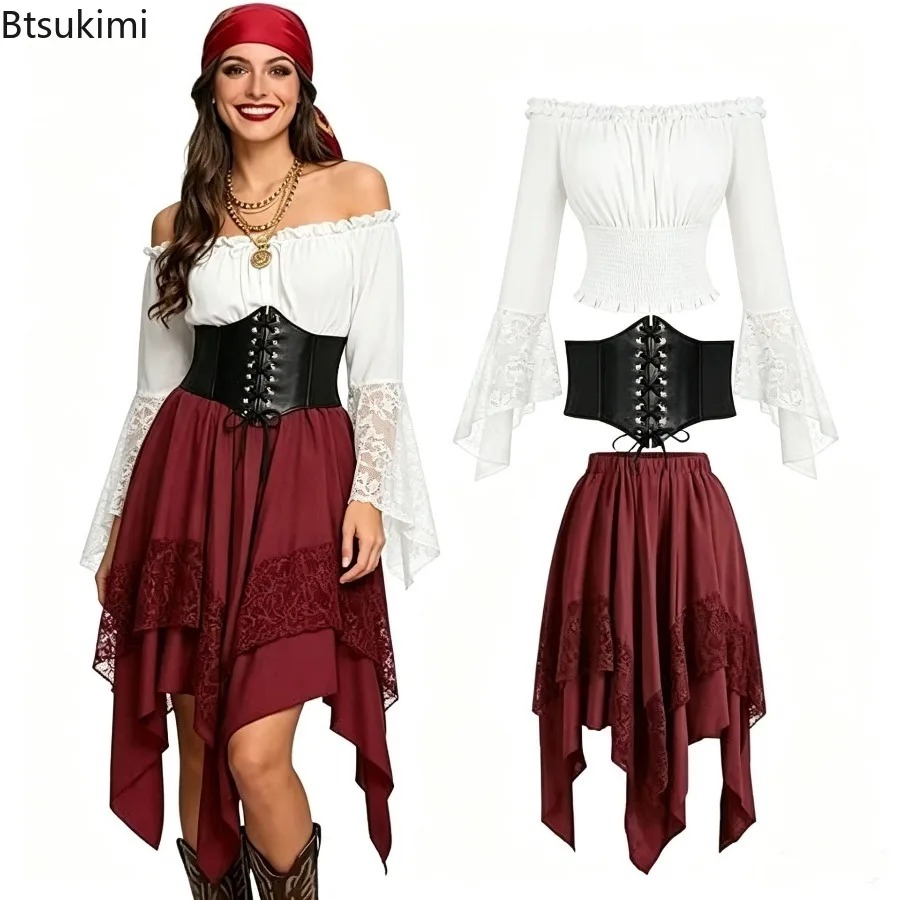Rok Panjang Asimetris Gaya Ren - Vintage Fashion Dresses ulasan dan harga