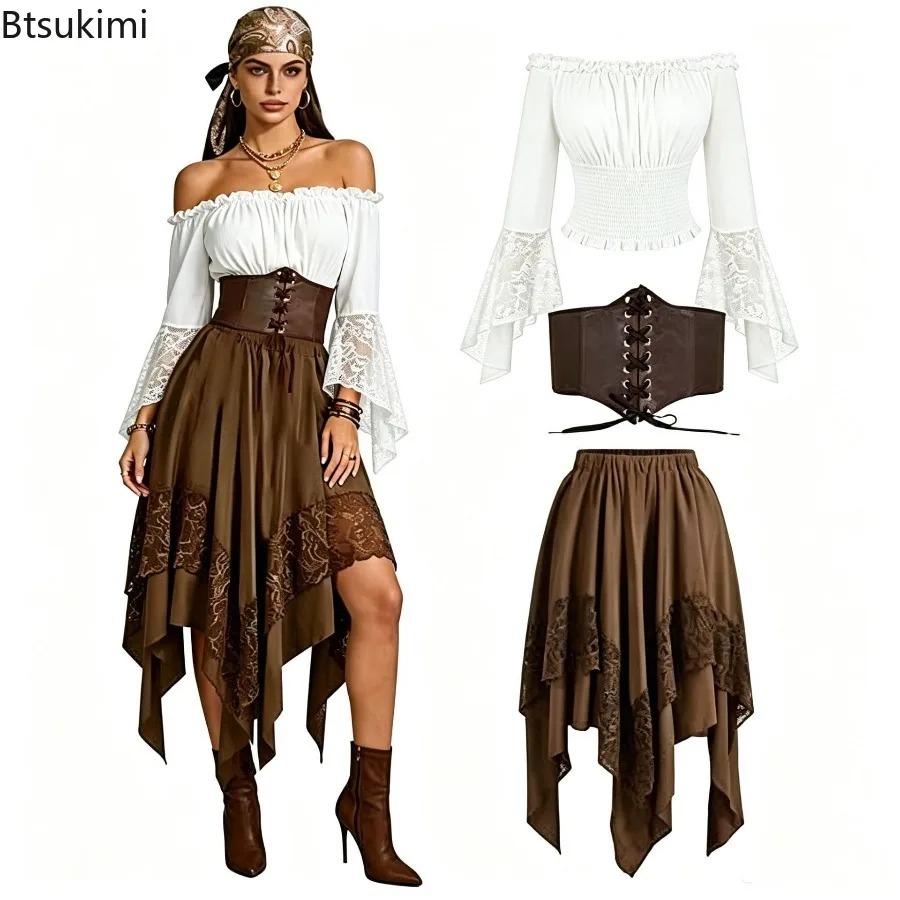 Rok Panjang Asimetris Gaya Ren - Vintage Fashion Dresses ulasan dan harga