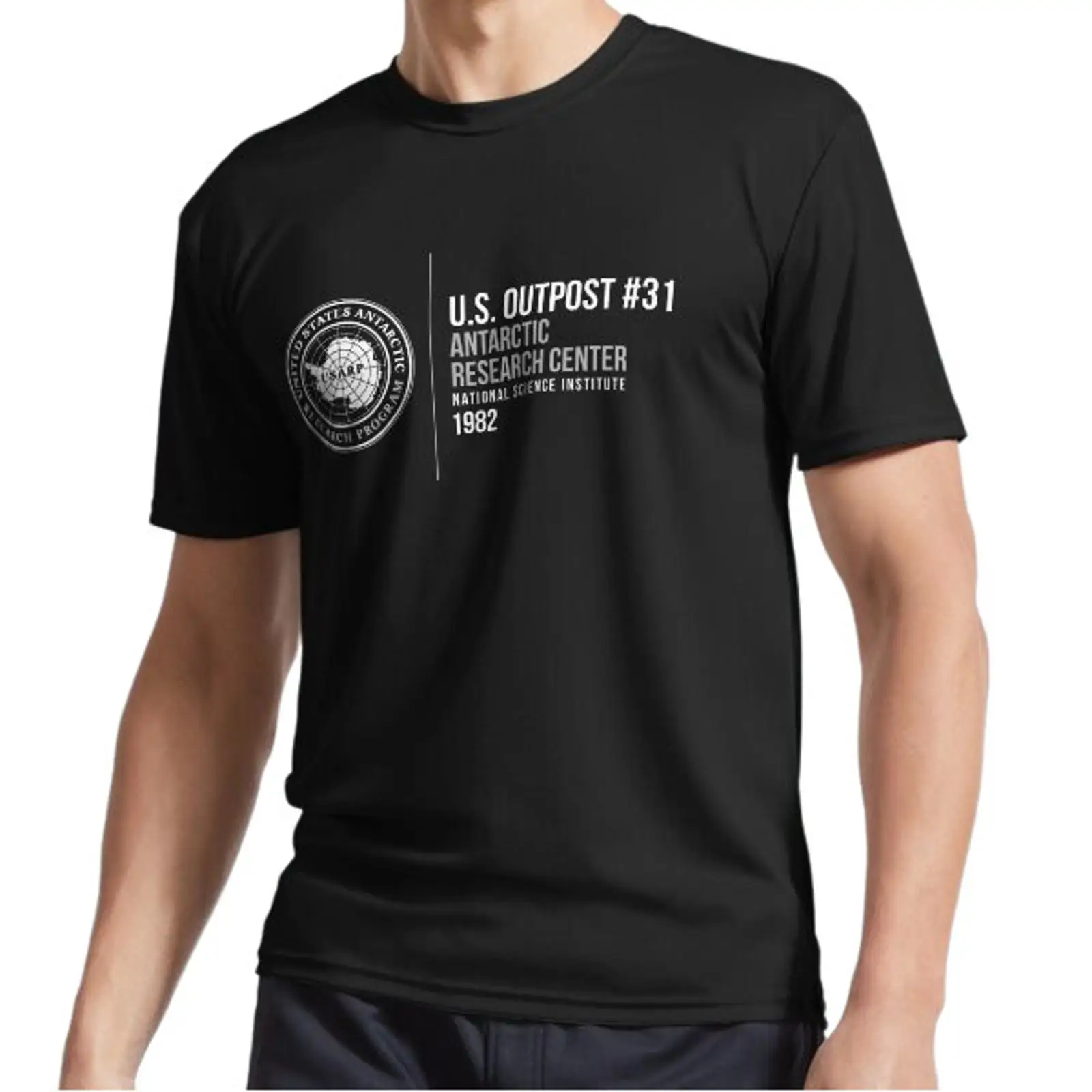 Kaus Logo Aktif Pusat Peneliti - Vintage Fashion Research ulasan dan harga