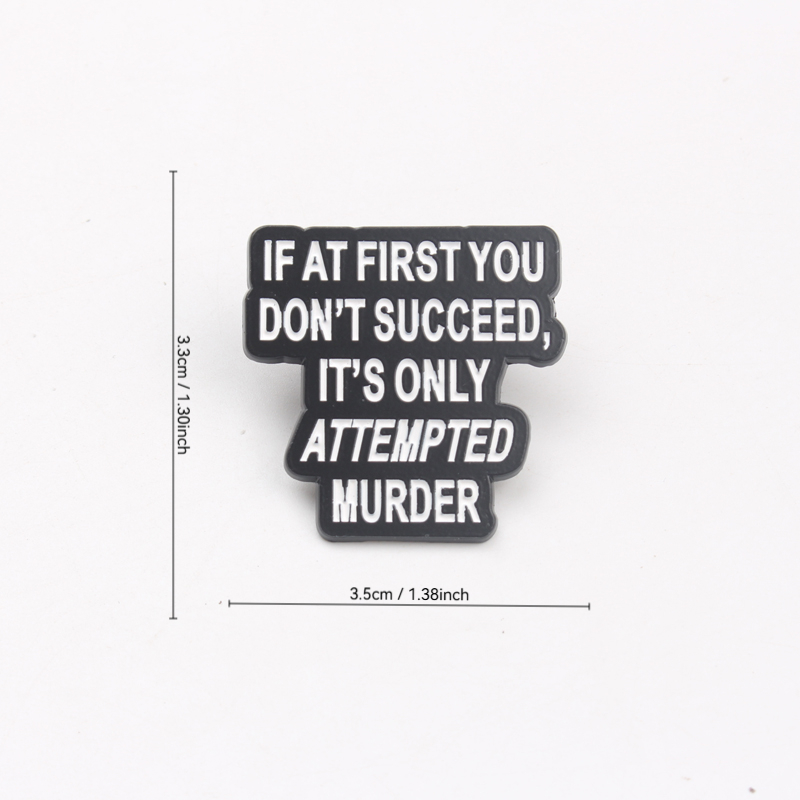Pin Enamel Vintage Lucu dan Hu - Vintage Fashion Quotes ulasan dan harga